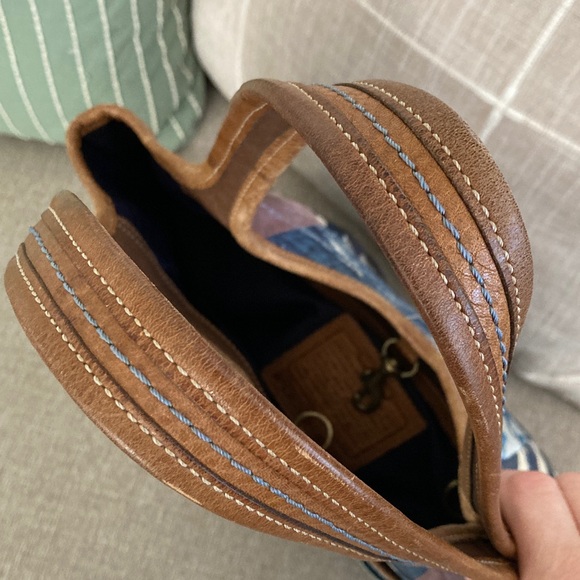 Coach Blue and Brown Denim Ergo Patchwork Tote Shoulder bag - Picture 9 of 9